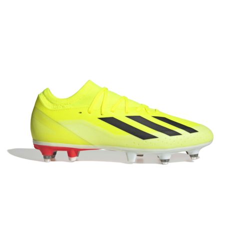 Rugby Shoes X CrazyFast League SG Hybrid Cleats All Terrain Yellow - Adidas