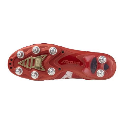 Rugby Boots MORELIA Neo Beta Elite SI Screw-In Studs Red - Mizuno