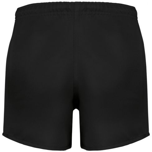 Children's Rugby Shorts Black - ProAct