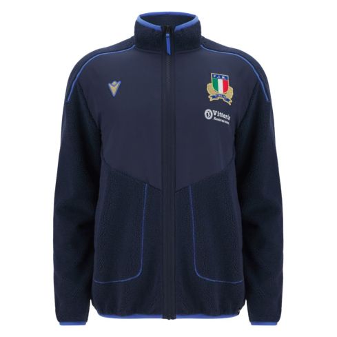 Italy 2025/2026 Teddy Rugby Jacket - Macron